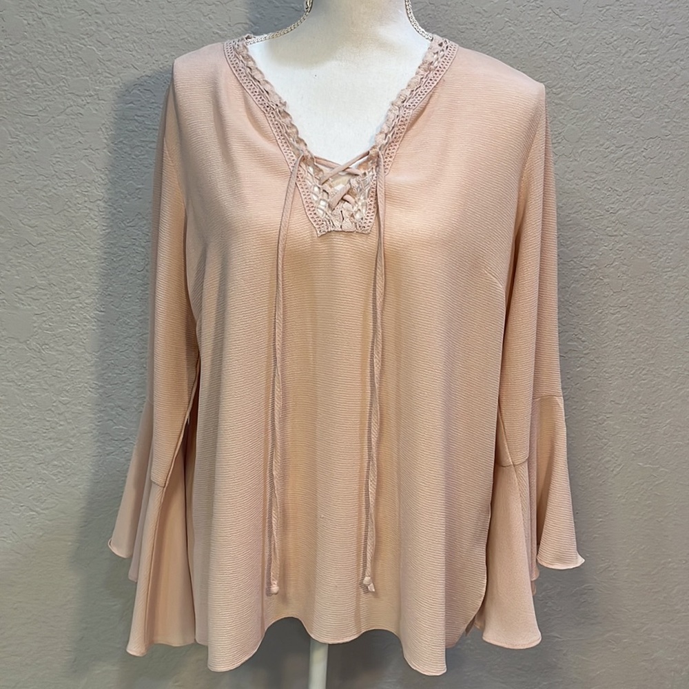 Zac and Rachel light pink blouse